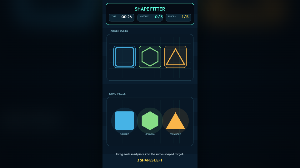 Shape Fitter gameplay cover